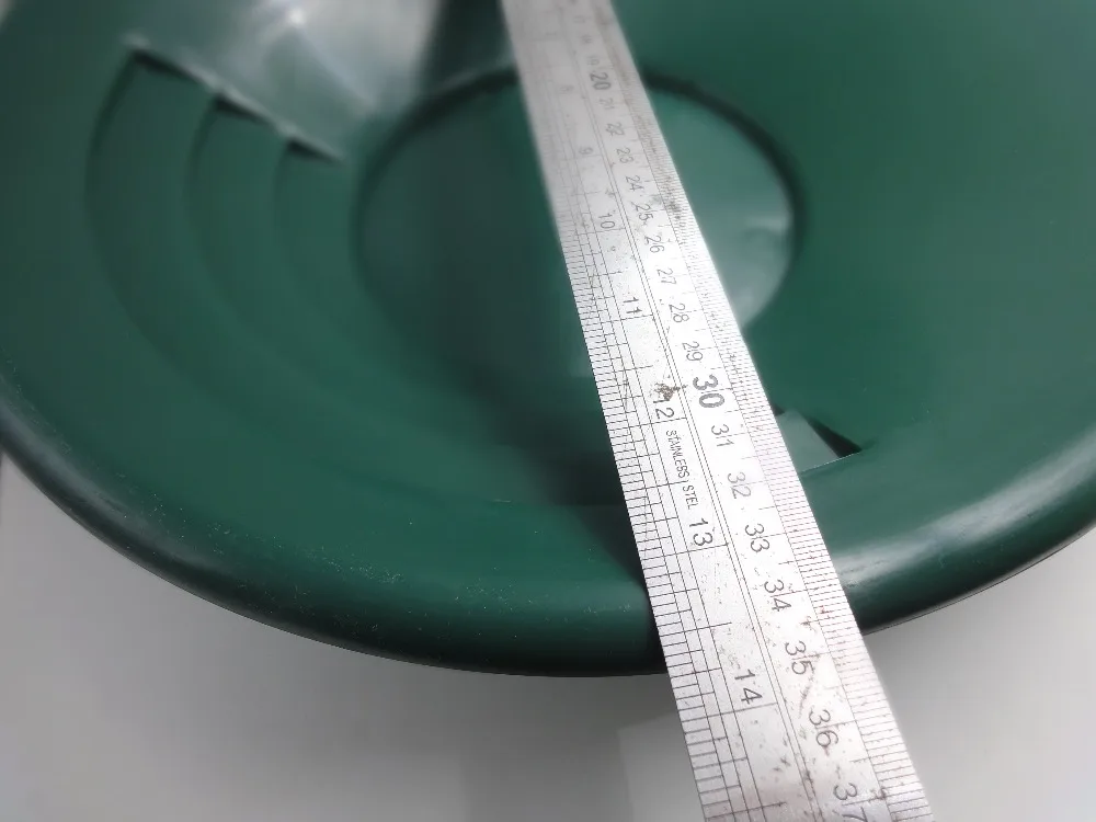 14 дюймовая Золотая сковорода золотой песочный горшок лоток для сита бассейн