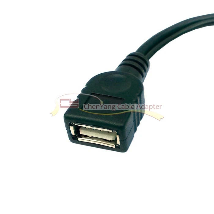1 шт./Micro USB 2 0 OTG Хост диск кабель с Micro питанием для Galaxy S3 i9300 S4 i9500 Note2 N7100 Note3 N9000