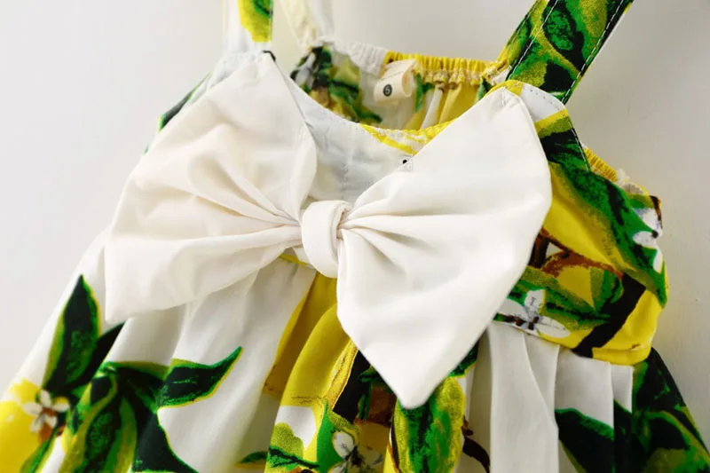 Платье для малышей с цветочным принтом праздничное платье принцессы маленьких