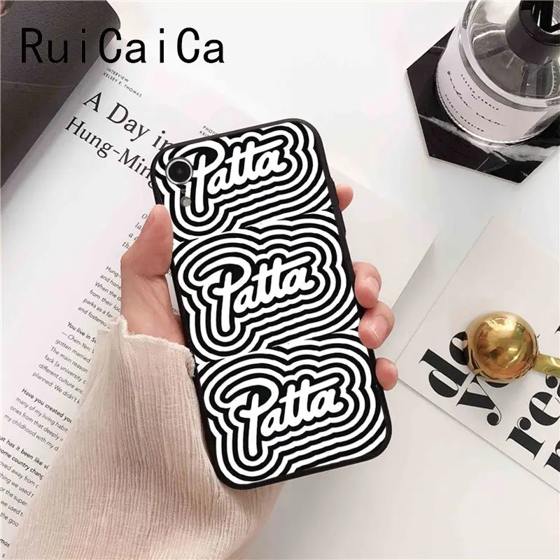 Ruicaica Dutch street fashion patta Custom Photo мягкий чехол для телефона iPhone 8 7 6 6S 6Plus X XS MAX 5 5S SE XR Fundas