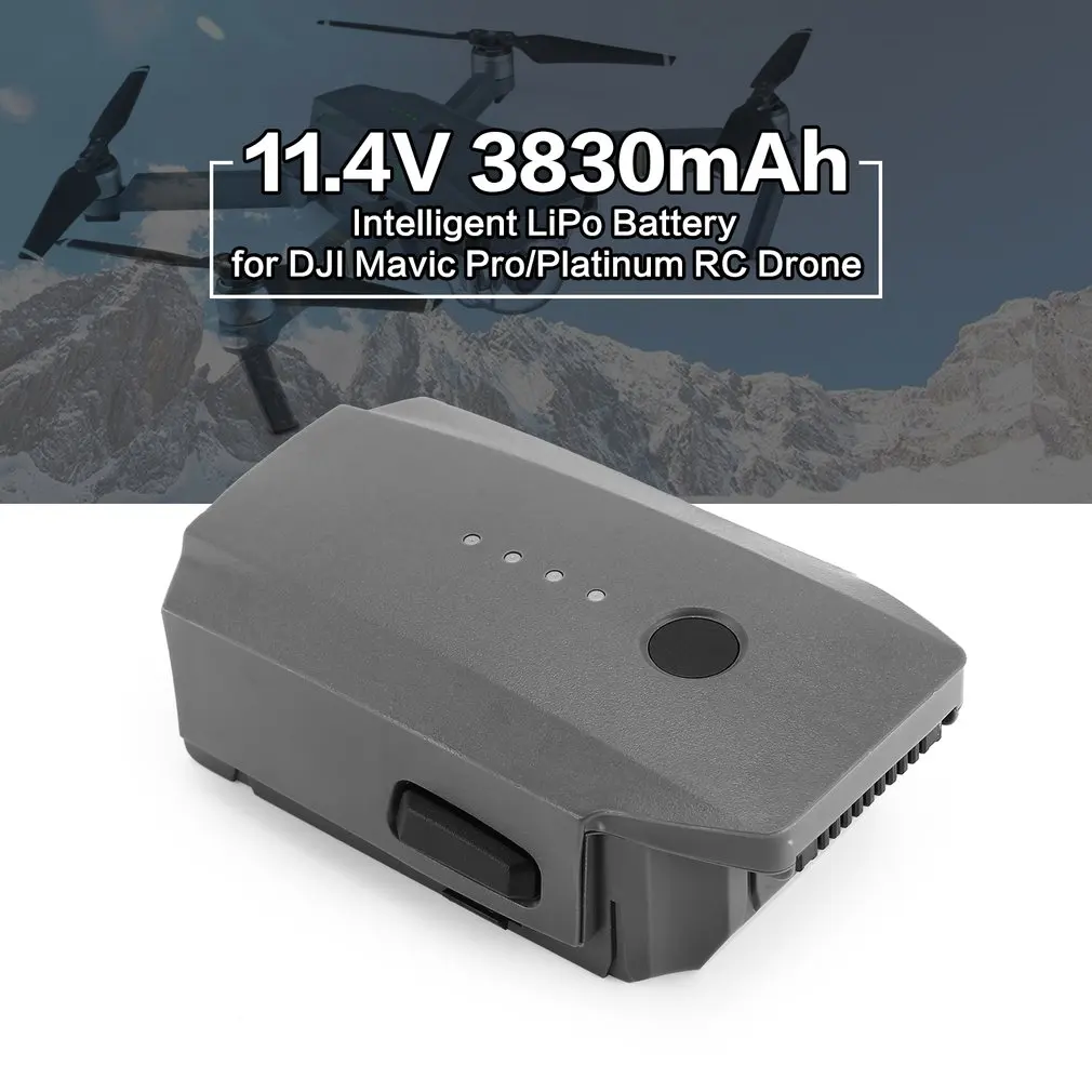 11 4 V 3830mAh 3S интеллектуальная запасная батарея LiPo для DJI Mavic Pro/Platinum FPV RC Дрон с