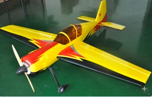 YellowRed 70.8in Як-54 28CC углеродного волокна RC самолет с бензиновым двигателем ARF F0141 - Цвет: YellowRed