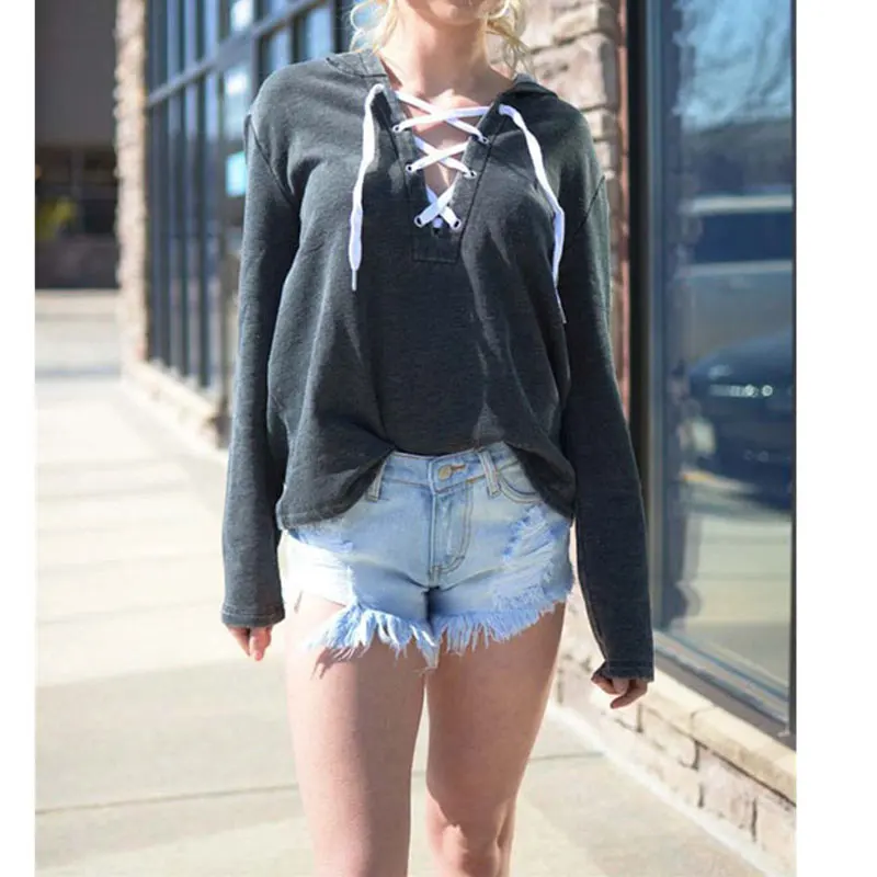 Осень бинты толстовка с капюшоном Для женщин более Размеры толстовки кофты