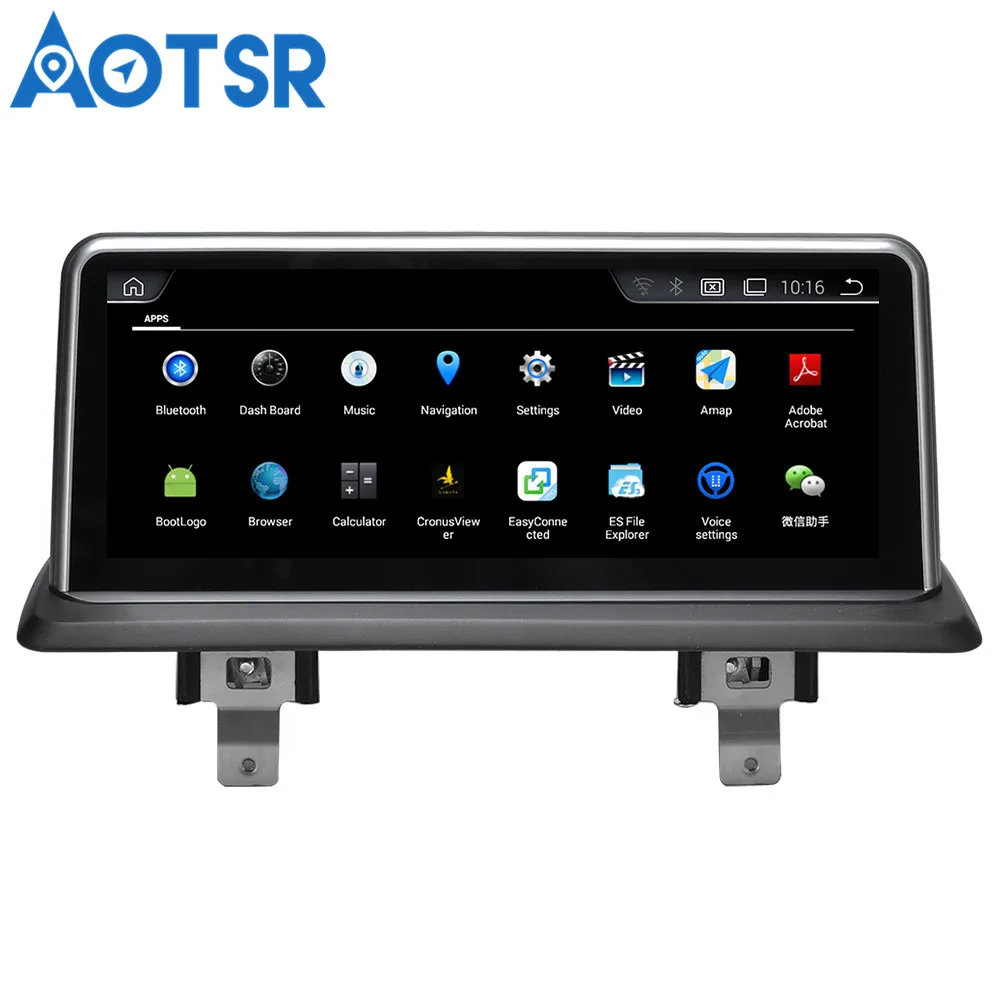 Aotsr Android 4 Автомобильный GPS навигатор без dvd плеера головное устройство для BMW E87 (2006