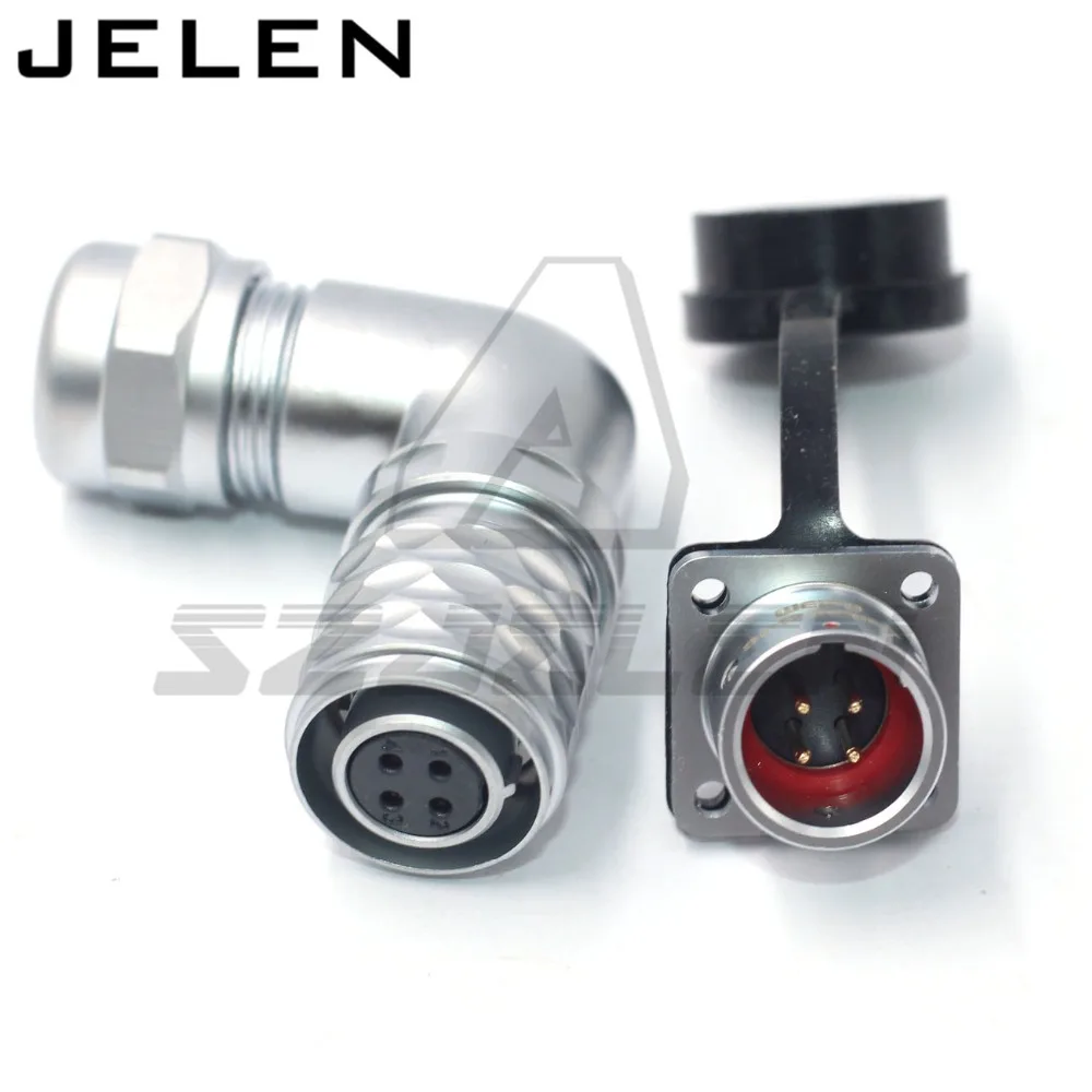 SF1214S/SF1312P разъем 4 контактный (гнездо) и (папа) провод кабель Электрический