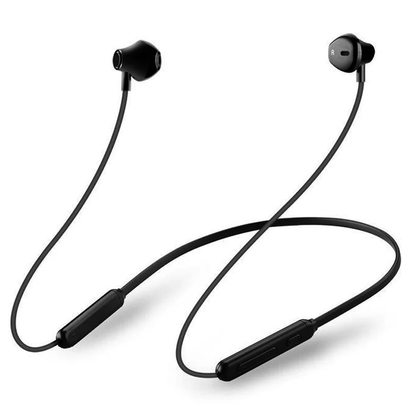 3D стерео Bluetooth наушники супер басовый нашейные Беспроводные Спорт Магнитная