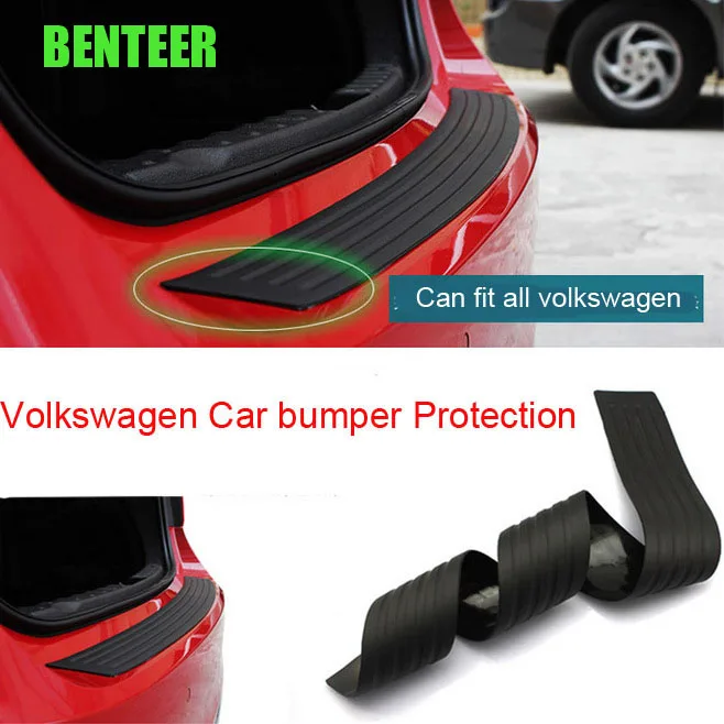 Резиновая наклейка на бампер для VW volkswagen cc passat Tiguan Toureg Touran B6 B7 BORA Golf MAGOTAN POLO GTI
