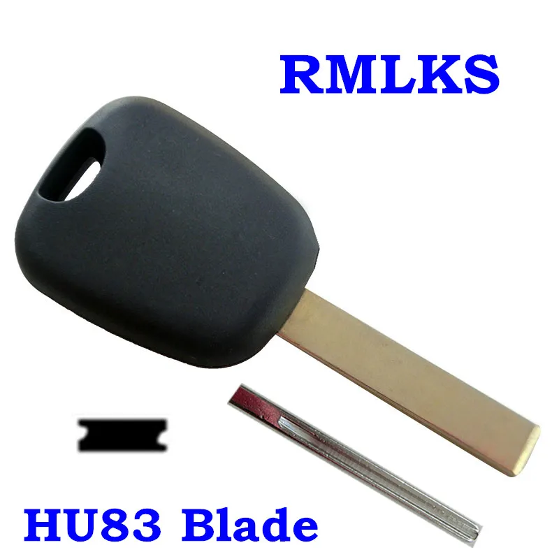 RMLKS оболочка автомобильного ключа для Peugeot 206 207 307 Citroen C2 C3 C4 Picasso C5 C6 Berlingo Chip Fob|blade