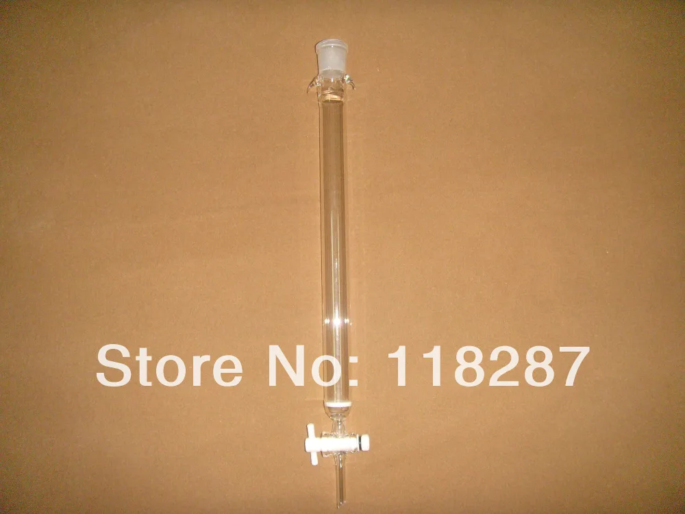 Колонка для лабораторной хроматографии 100 мл 24/29 дюйма внутренний диаметр 25 мм