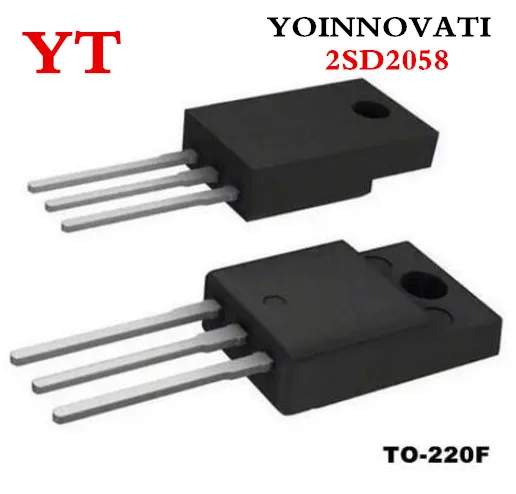 10 шт./лот 2SD2058 D2058 TO-220F 60V 3A транзистор IC лучшего качества | Электронные компоненты и