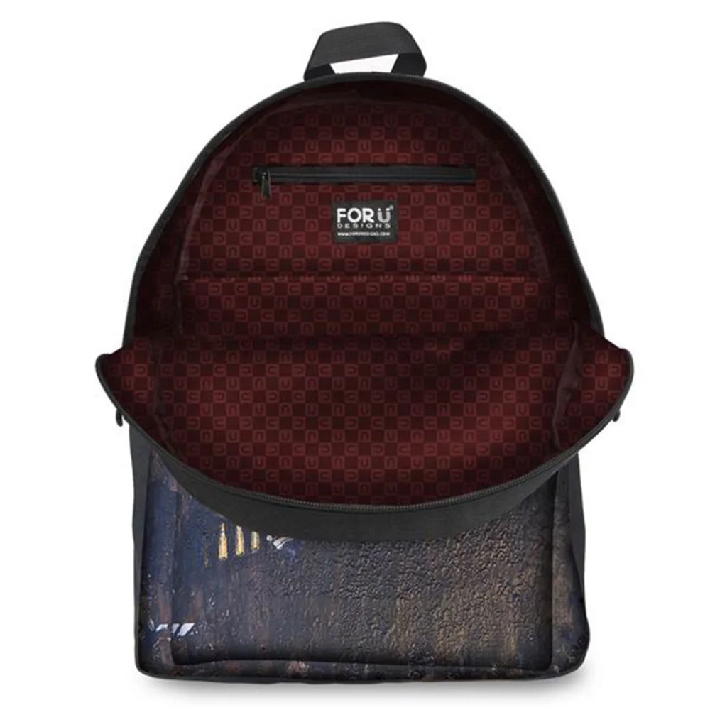 Новые модные женские холщовые рюкзаки для путешествий 3D джинсы с рисунком кота