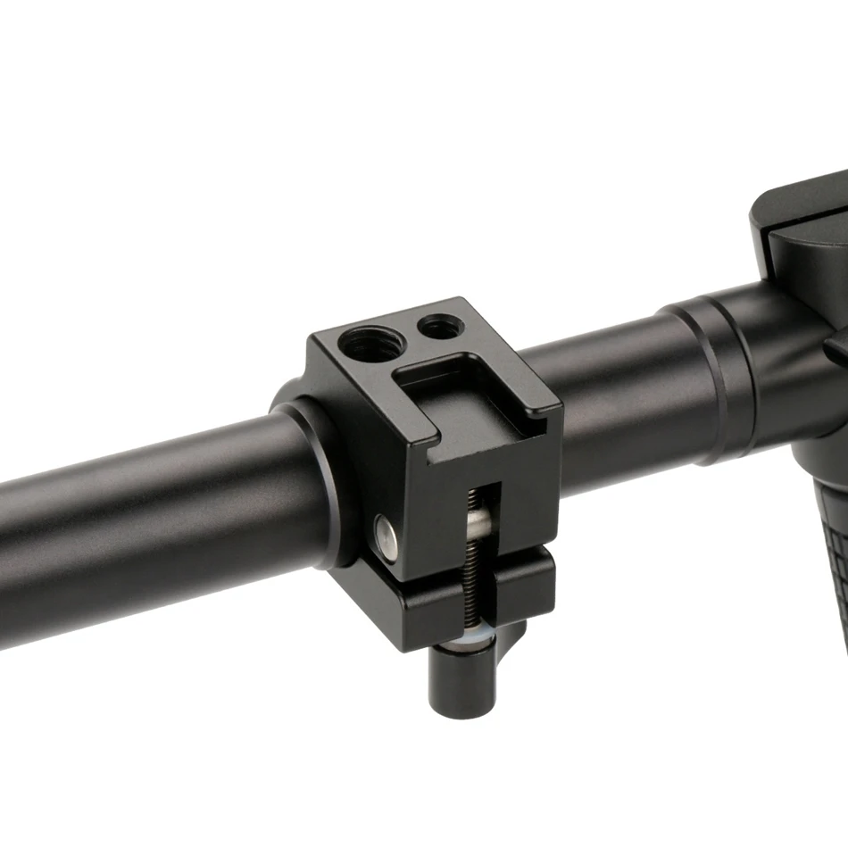 Ulanzi agimbalgear DH02 двойной ручной Расширенный ручка кронштейн для Zhiyun 2 3 Aixs Gimbal 1/4 винты