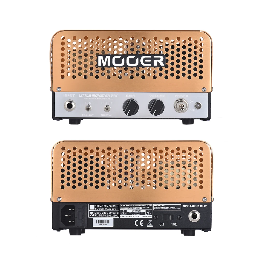 Полнотрубный усилитель для гитары MOOER LITTLE MONSTER BM Mini 5 Вт головка динамика с сумкой