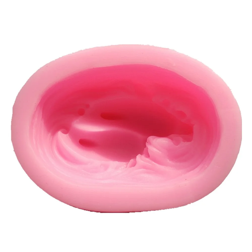 Силиконовая форма для мыла в виде дельфина шоколада свечи и | Дом сад