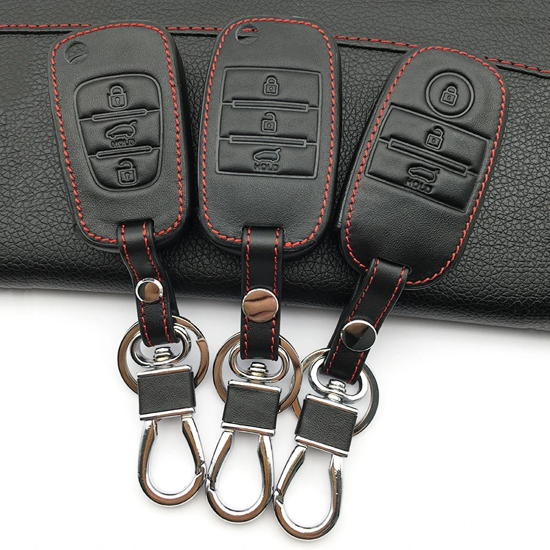 Чехол для ключей из кожи верхнего слоя чехол Kia Ceed Sorento cerato K3 K3S K4 K5 KX3 Sportage KX5 3