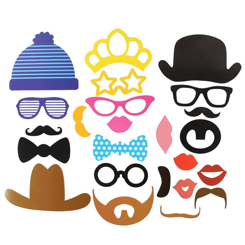 24 шт./компл. реквизит для фотобудки вечеринки с античной бумажной рамкой