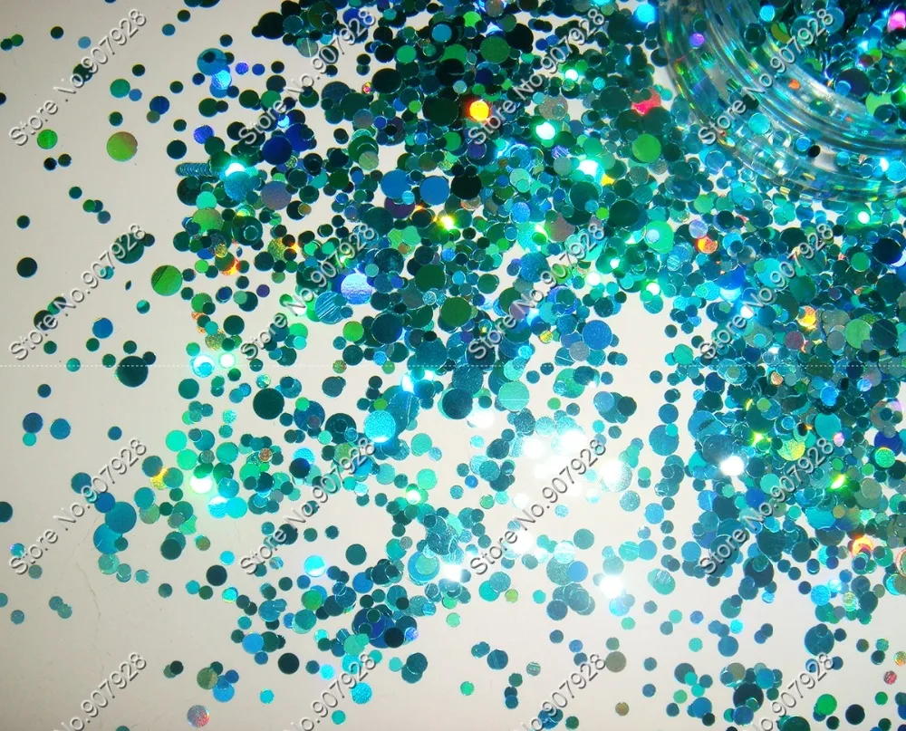 RMX-0702Микс Круглый нейл-арт Глиттер Точка Пайетка дизайн порошок для гель-лака мейк-ап декорации на.