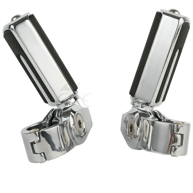 Подножки для мотоцикла с коротким углом 1 25 дюйма регулируемое крепление Harley Touring