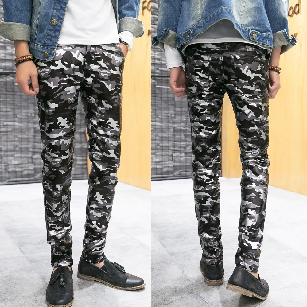 Эластичные плотные камуфляжные штаны в стиле милитари для подростков мужские