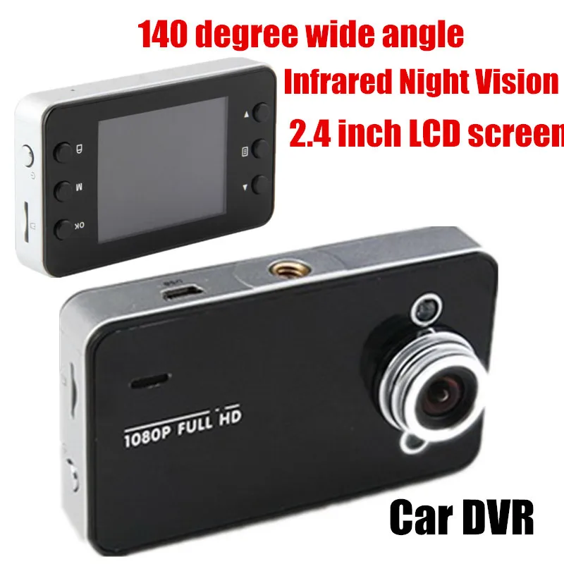 

Car DVR Camcorder Camera recorder Full With Night Vision with 2.4 inch LCD Screen G-Sensor 140 degree wide angle