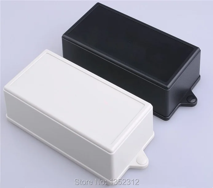 

10 pcs/lot 155*80*45mm abs plastic enclosure for electronics PLC waterproof junction enclosure wall-mounted DIY project box