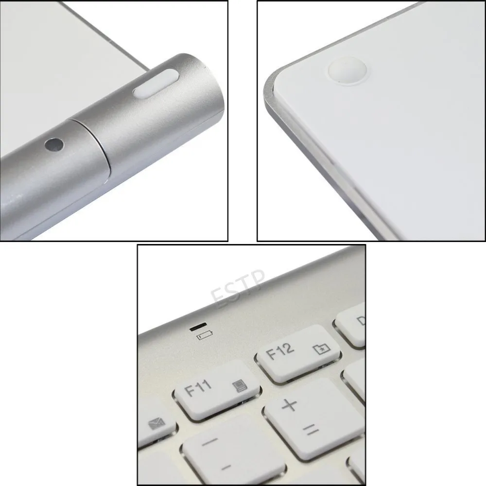 Русская клавиатура ультра тонких для Apple стиль шоколад беспроводные клавиатуру и