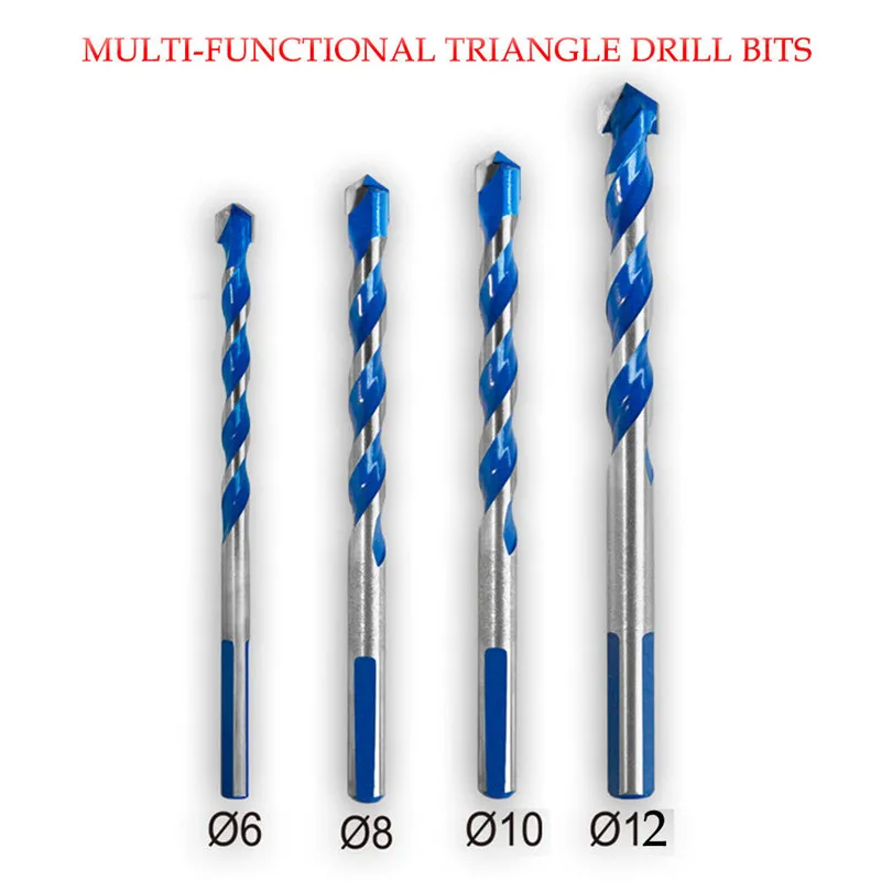 Высокое качество треугольные сверла 8 мм сверло бит цементированный карбид
