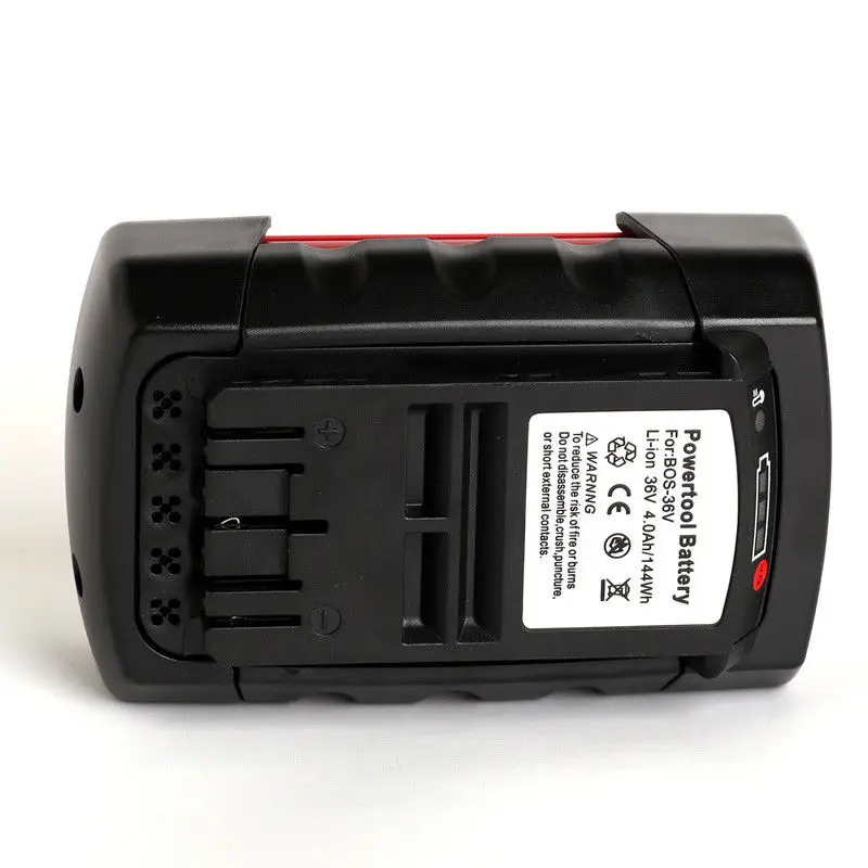 GTF 36V 4000mAh аккумулятор для BOSCH литий ионная аккумуляторная батарея BAT810 BAT836 BAT840 D 70771