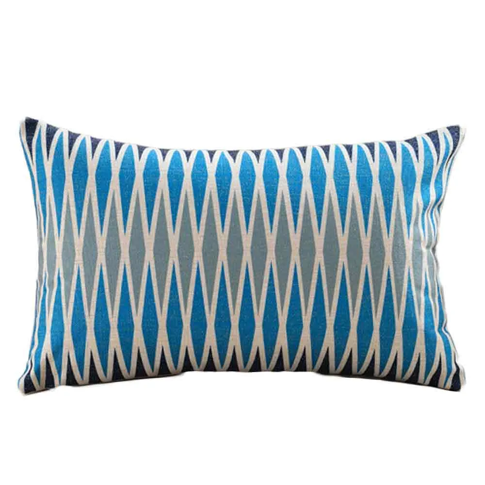 Чехол для подушки с геометрическим рисунком Подушка кафе домашний декор