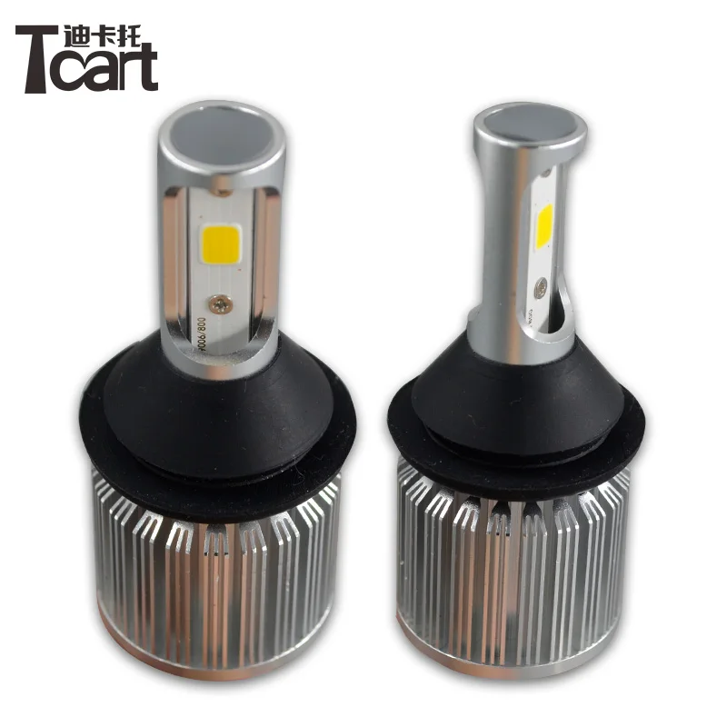 Tcart 2 шт. 3000lm T20 7440 W21W W21/5 Вт 7443 7441 7444 светодиодный лампы для обратный сигнал поворота DRL Светильник лампы