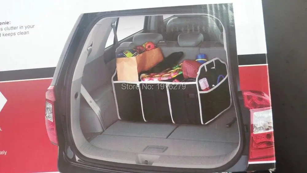 NEW Car Truck Van SUV Storage Basket Tidying Folding Bag Trunk Organizer Boot Stuff Food Automobile Stowing 50*32*32.5CM | Автомобили и