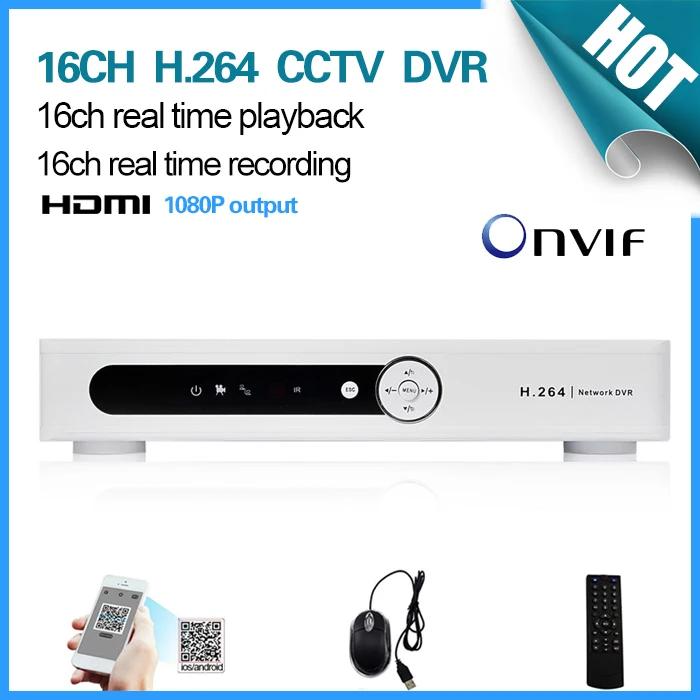 TEATE ВИДЕОНАБЛЮДЕНИЯ 16 каналов записи в реальном времени DVR рекордер система
