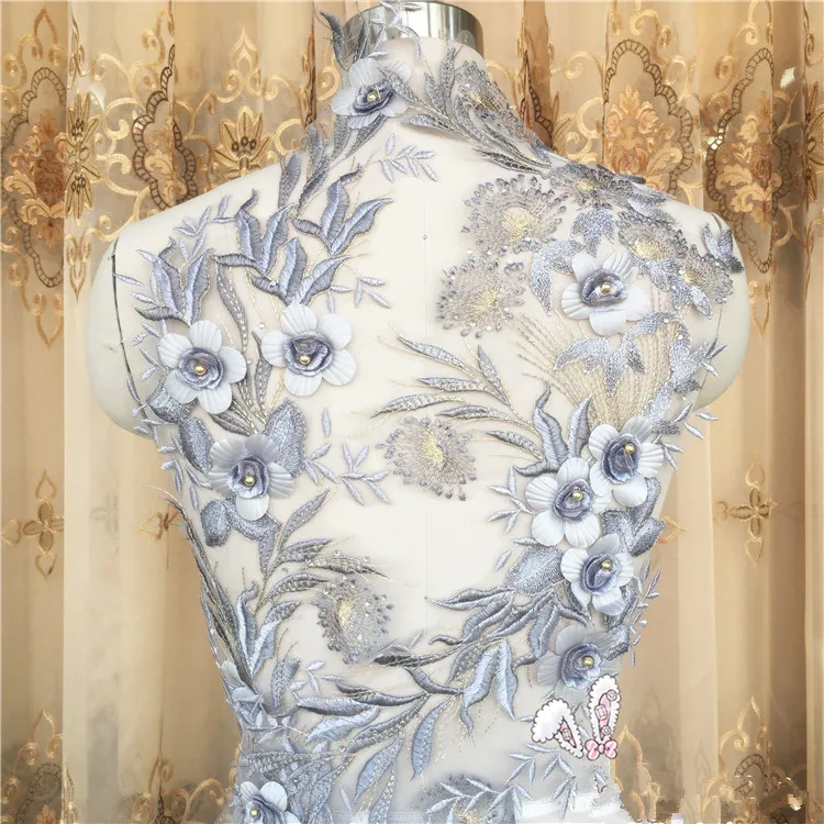 3d цветок вышитый бисером патч аппликация Швейные принадлежности украшение патчи