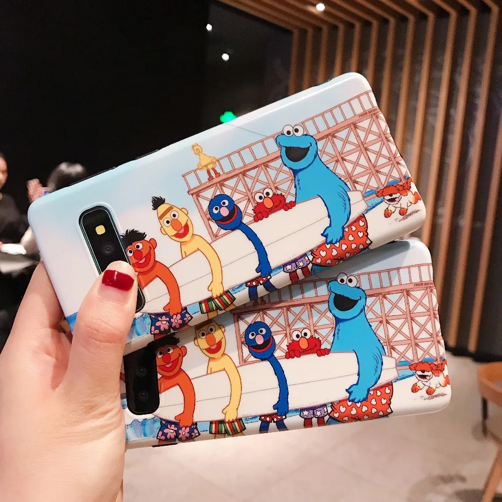 Skateboard Sesame Street for Huawei nova2s Glory 10 mate10 p20 soft shell phone case Nova 4 mate20pro mate20 mate20x |
