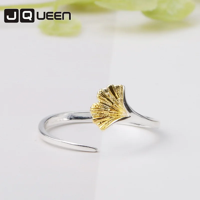 Новые Регулируемые кольца обещания 2018 уникальные модные Ginkgo Biloba высокого