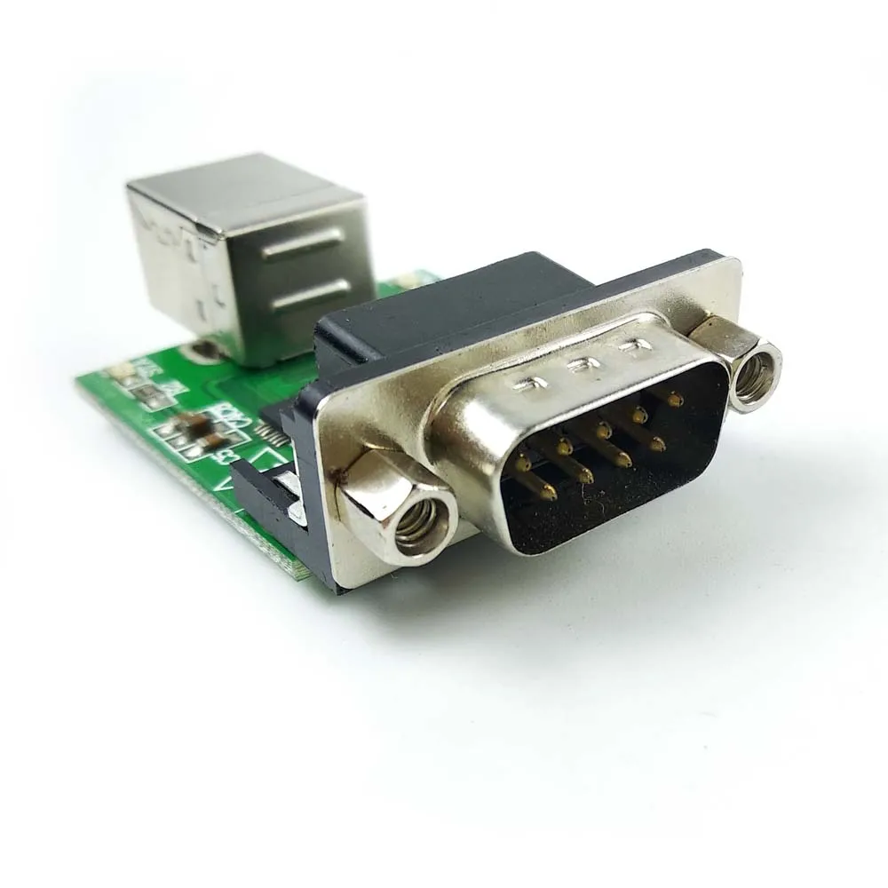 Кабель переходник с usb типа b на rs232 db9 BF cp2102 silabs pcba|Компьютерные кабели и разъемы| |