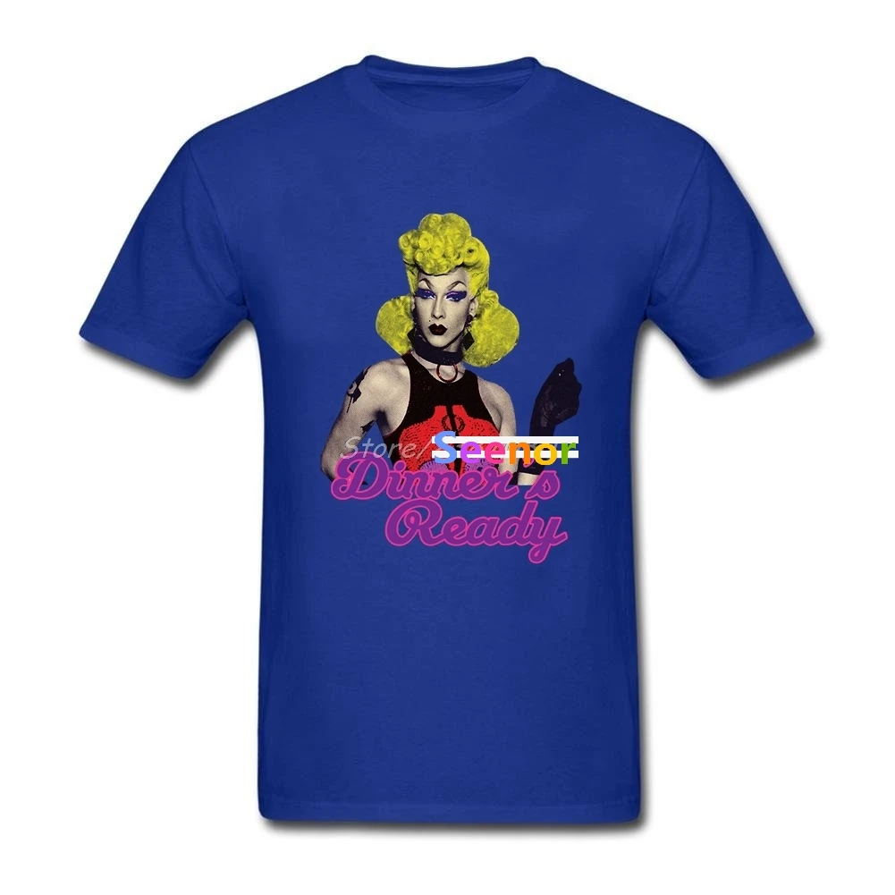 Новый RuPaul Футболка модная Для Мужчин's Футболки хип-хоп Повседневное хлопок