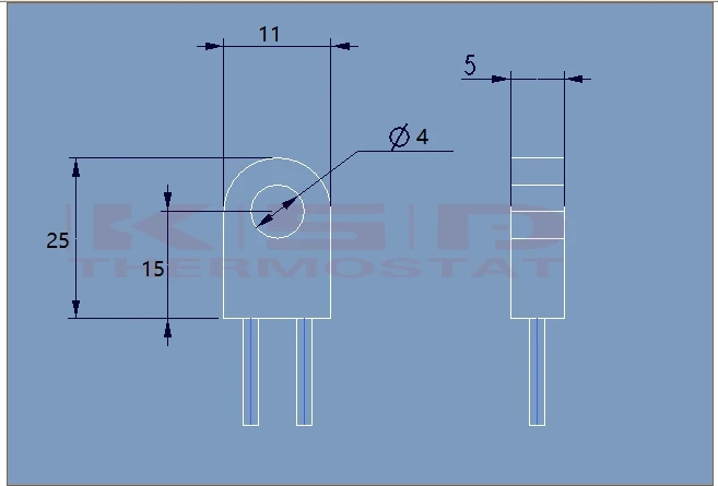5 шт. RHTf RH115C rh115цельсия 115 градусов RH115 15 А 250 В температурный предохранитель (art.: 7a8189fd0) - 7a8189fd0