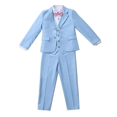 Высококачественный осенний Свадебный костюм для мальчиков модель 2018 года