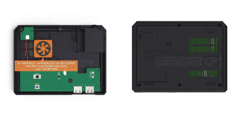 GeeekPi Retroflag чехол MEGAPi с опциональным игровым контроллером функциональная кнопка для Raspberry Pi 3 B Plus(3B+)/3B/2B