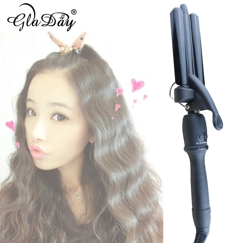 Тройная плойка с 3 бочонками|styling tools|curler machine3 barrel hair curler |