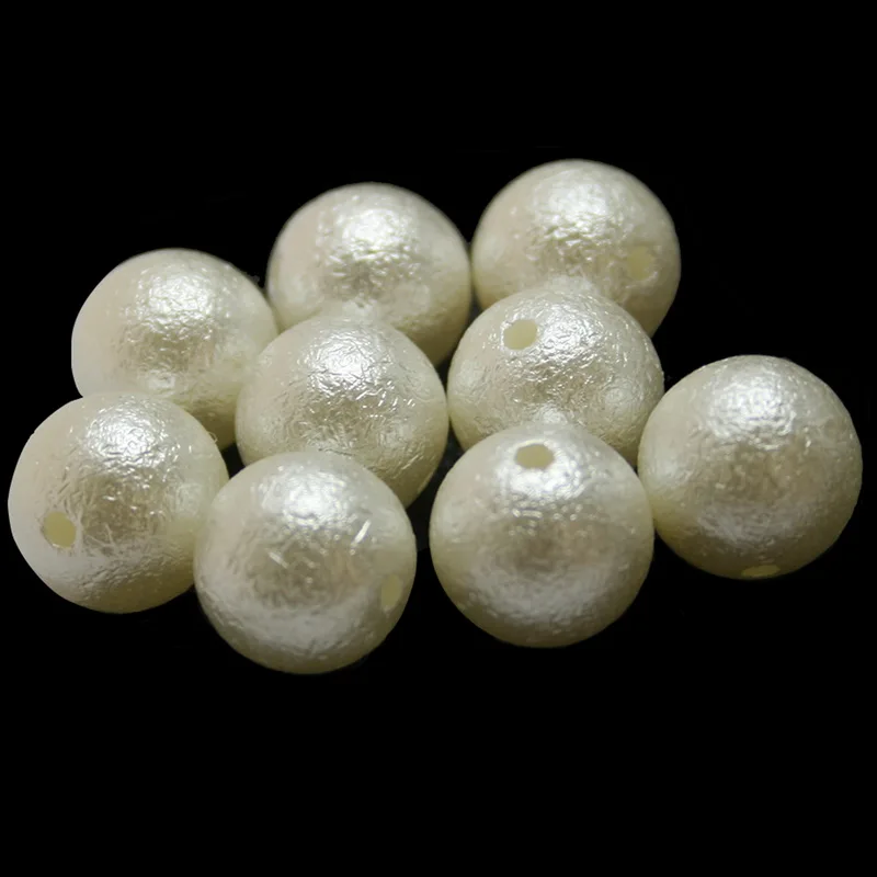 Круглые бусины из АБС пластика имитация жемчуга размер 4 20 мм подходят для