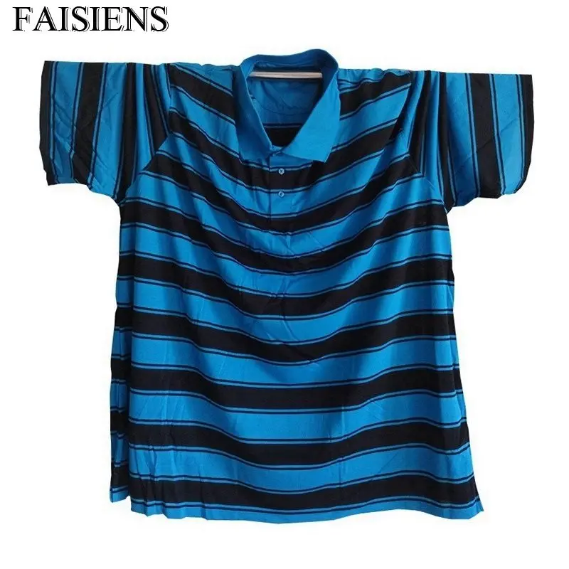 Рубашка FAISIENS Мужская 11XL 12XL большая Классическая рубашка в полоску с коротким