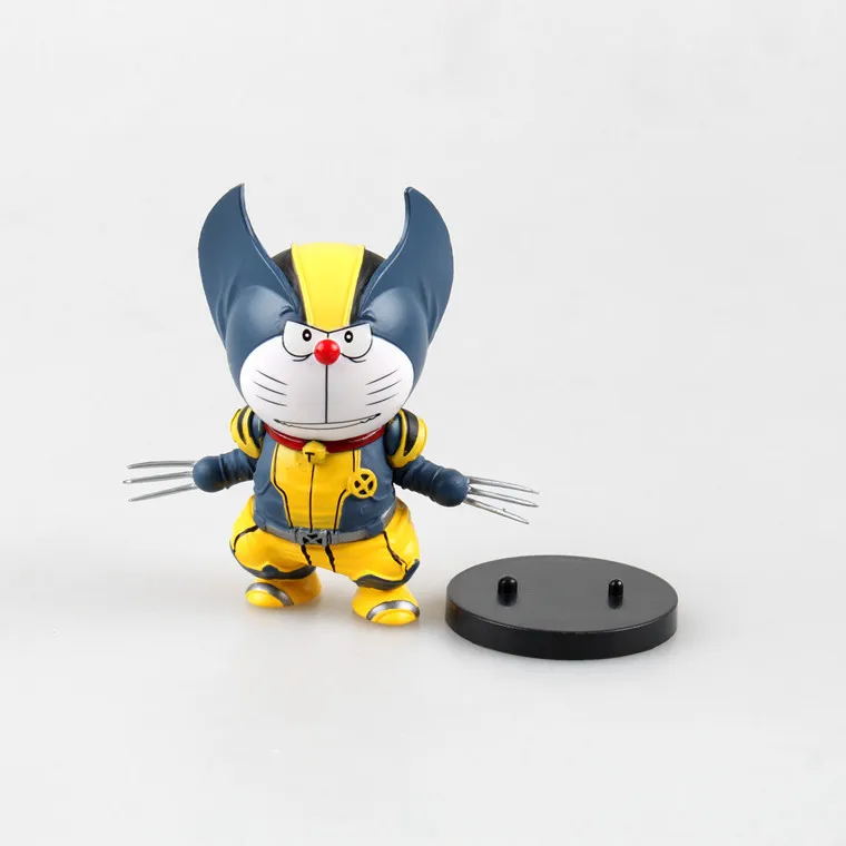 Экшн фигурки из аниме Росомаха Doraemon коллекционные игрушки для рождественского