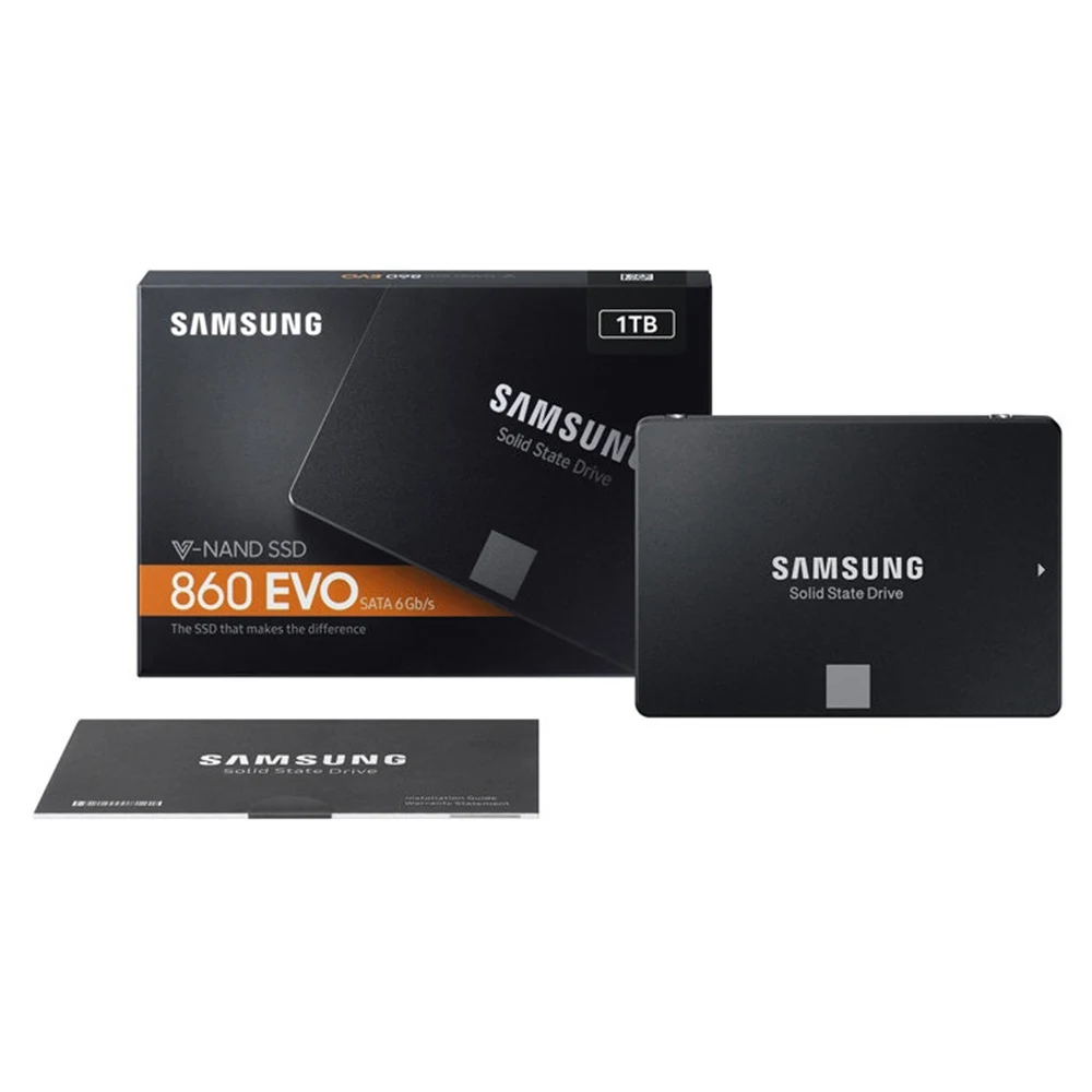 SAMSUNG 250GB 500GB 1TB Internal SSD 860 EVO Solid State Disk HD Hard Drive SATA3 2.5 for Laptop Desktop PC