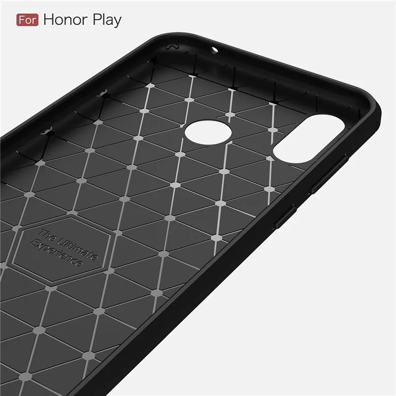 Чехол для huawei Honor Play роскошный противоударный Мягкий ТПУ силиконовый чехол