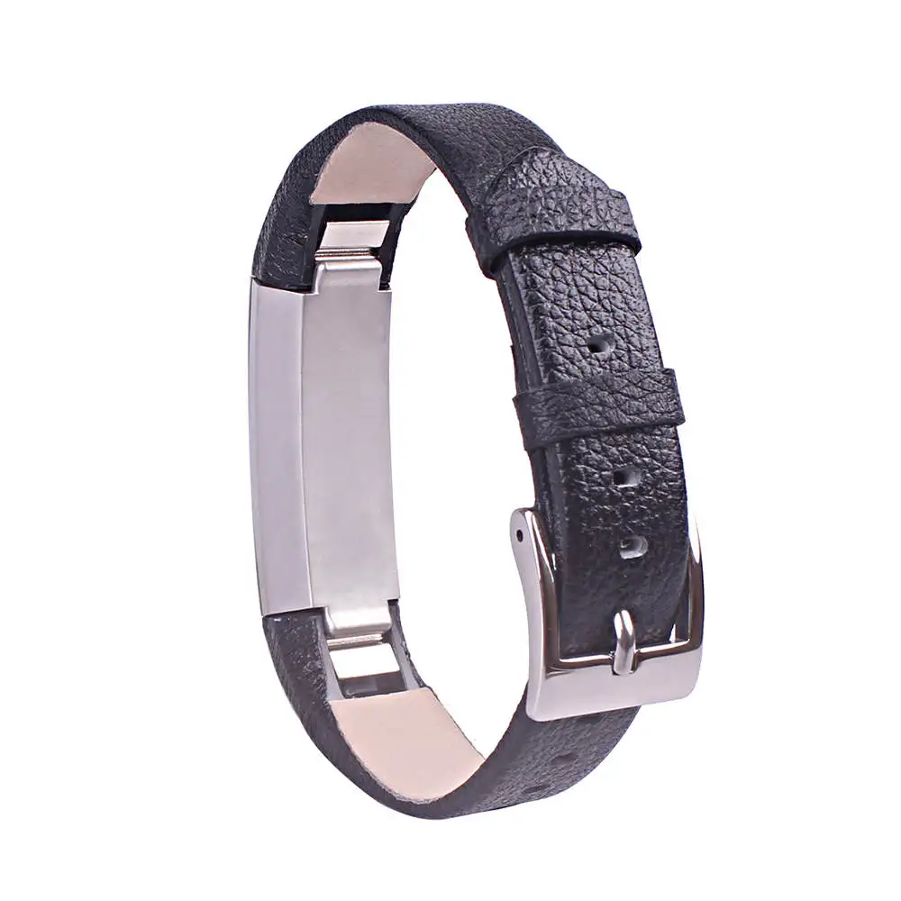 2 Браслет из натуральной кожи ремешок из искусственной кожи Для Fitbit Alta hr/Alta фитнес-трекер ремешки для часов Замена высокого качества - Цвет: 2