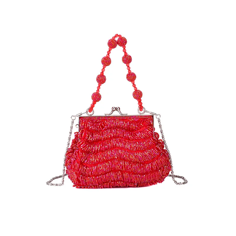 Mododiino женские сумки на плечо с бисером и в национальном стиле вечерняя сумка