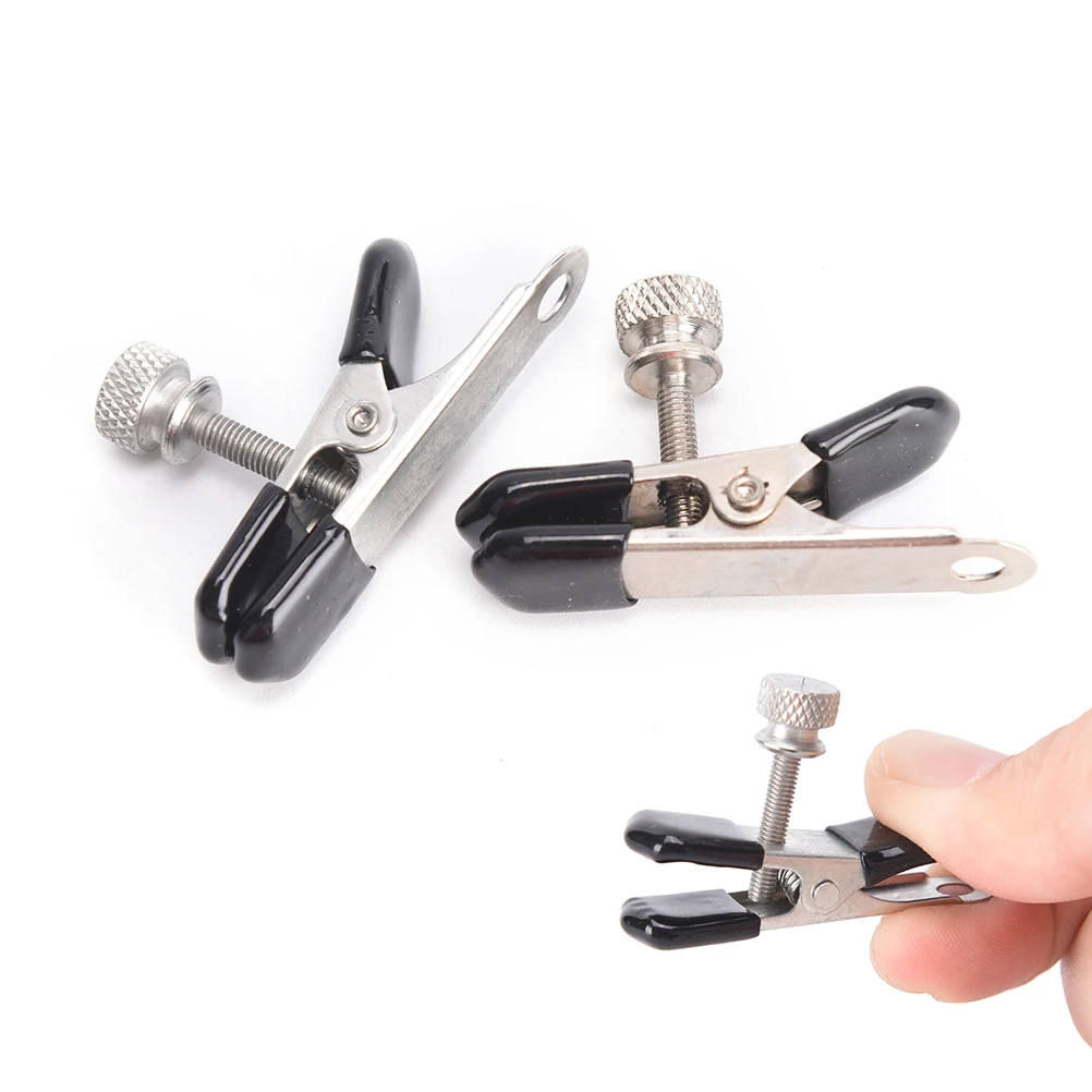 

Exotic Accessories 1 Pair Metal Nipple Clamp,Breast Clip,Nipple Clip,Breast Clamp,Female Breast Clip Clitoris Clips For Couple