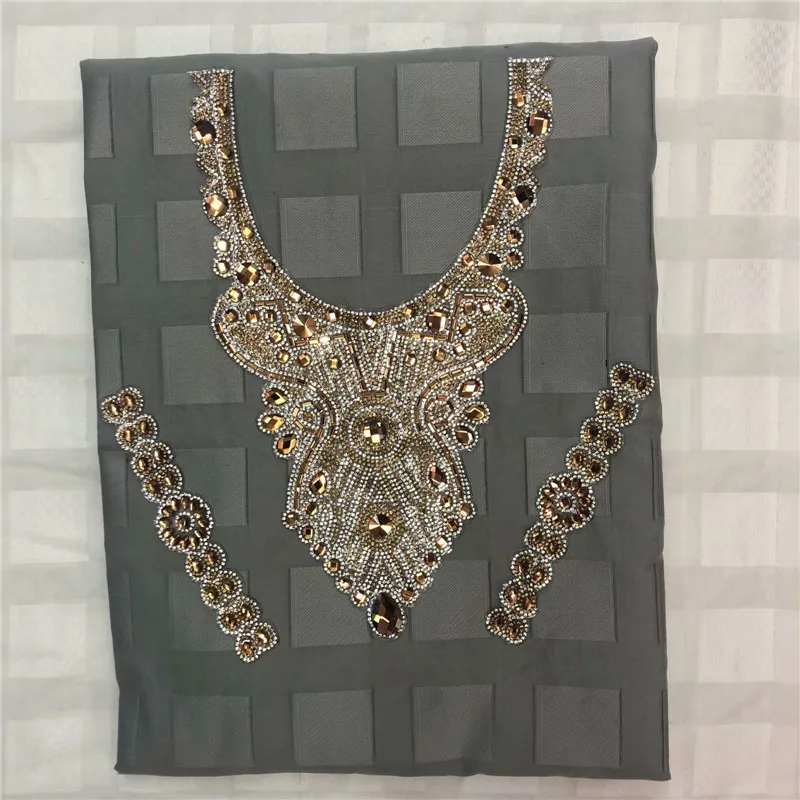 African Swiss Voile Lace Fabric with Breast Collar High Quality 100%Cotton Dubai Atiku 5 Yards | Дом и сад